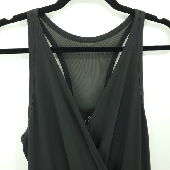 Athleta Take a Hike Active Dress W/Hidden Shorts 6 Black - Picture 5 of 13